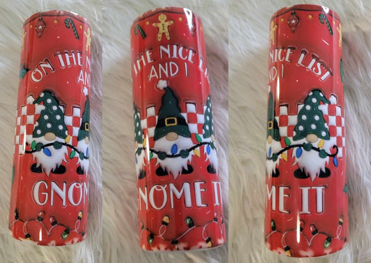 Naughty Know It Tumbler