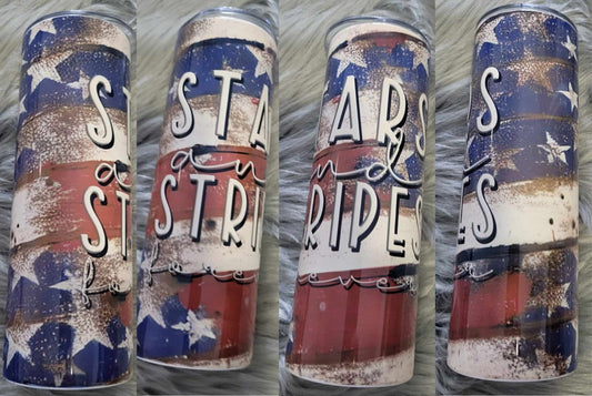Stars And Stripes Tumbler