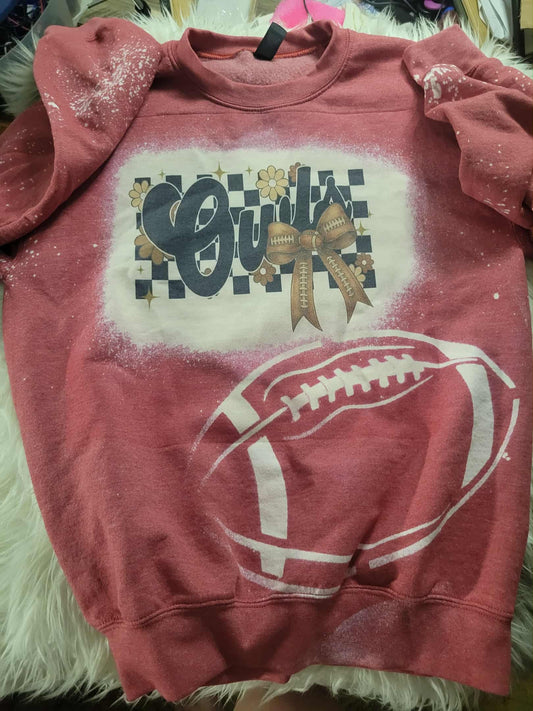 Owls Bow Sweatshirt