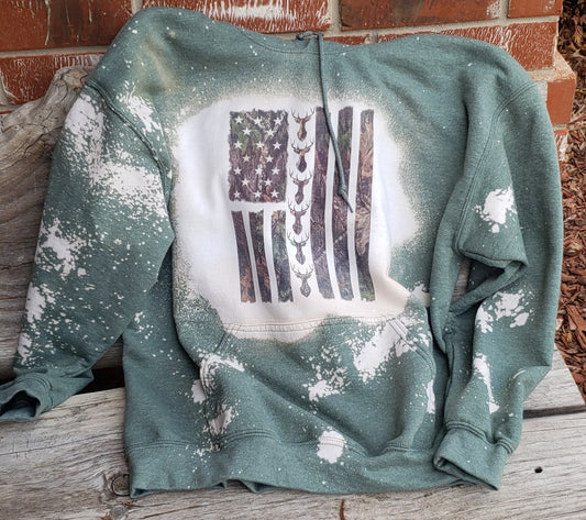 Camo Flag Hoodie