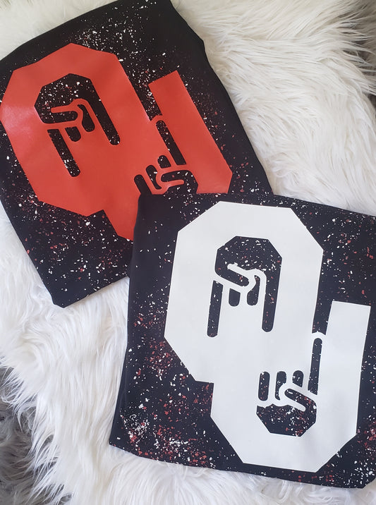 OU hand gestures LS T-Shirt