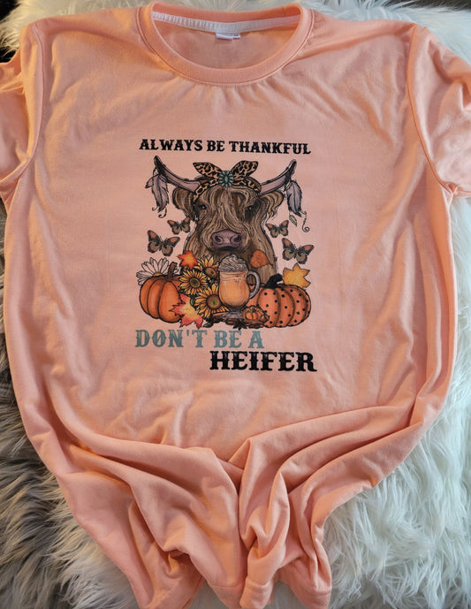 Don't Be a Heifer