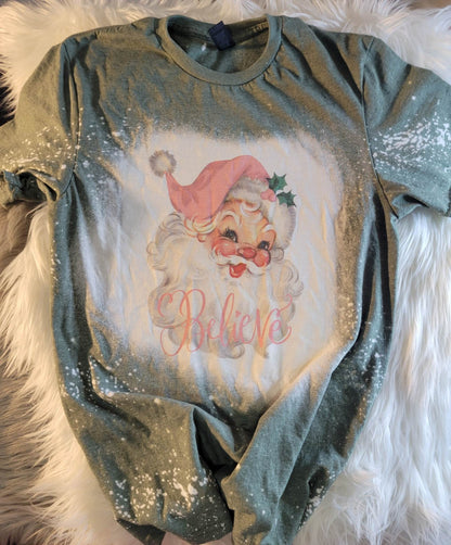 Belive Pink Santa