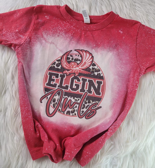 Elgin Owls leopard circle